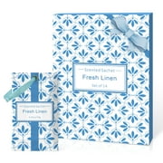SCENTORINI Linen Scented Sachets, 14 Packs Long-Lasting Air Freshener Bags for Drawers, Closets, Cars