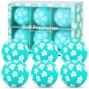 SCENTORINI Sneaker Deodorizer Balls, Cotton Scent Shoe Odor Elimination Long-lasting Freshness 6 Pack