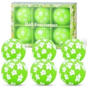 SCENTORINI Sneaker Deodorizer Balls, Jasmine Scent Shoe Odor Elimination, Long-Lasting Freshness for Gym Bag, Closet, Locker and Hamper, 6 Pack
