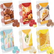 SCENTORINI Summer Wax Melts, Multiple Food Scented Wax Cubes6 Pack