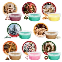 SCENTORINI Winter Scented Wax Melt, 8 Pack Christmas Wax Cubes for Warmers, Long-Lasting Strong Fragrance for Home Decoration