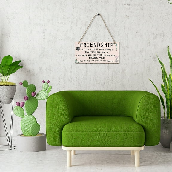 SCGSY Under 10 Dollars Home Decor farmhouse decor Clearance birthday gifts for women Friend Birthday Gifts Women Good Gifts Wooden Plaque