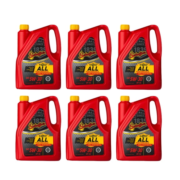 SCHAEFFERS 6530gal -- SynShield All Performance Full Synthetic 5w-30, 1 gal 6 Pack
