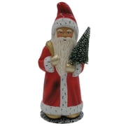 SCHALLER Paper Mache Candy Container - Santa