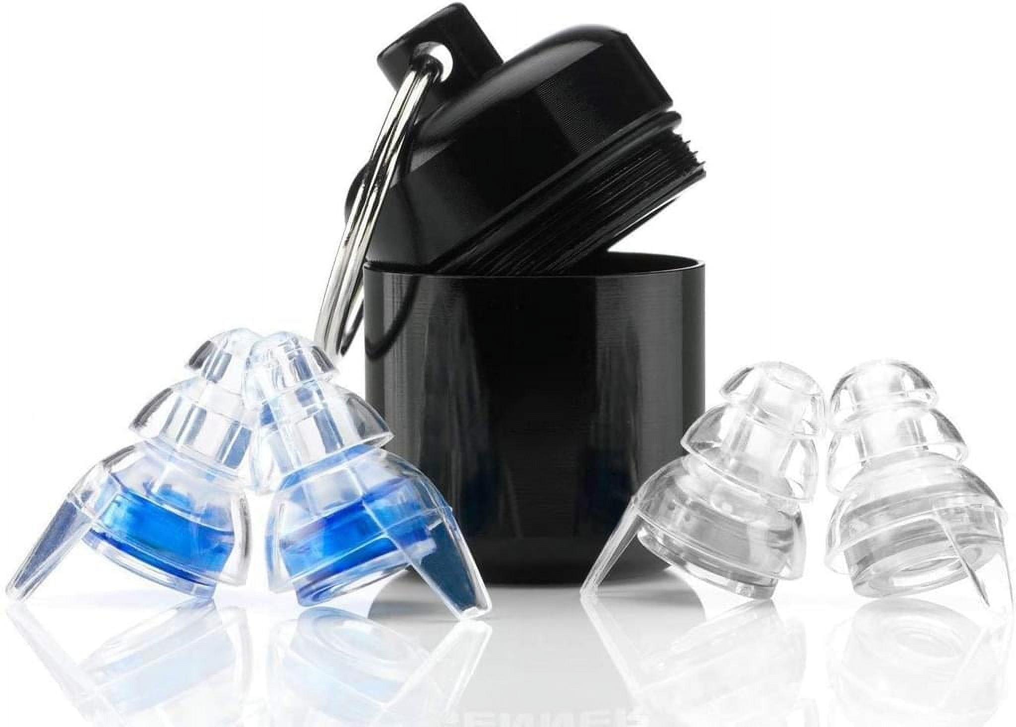 Tappi Per Orecchie Schallwerk Strong+ - Protezione Rumore 42,5 DB, Trasparenti, Per Musica E Quotidiano - Foto 6