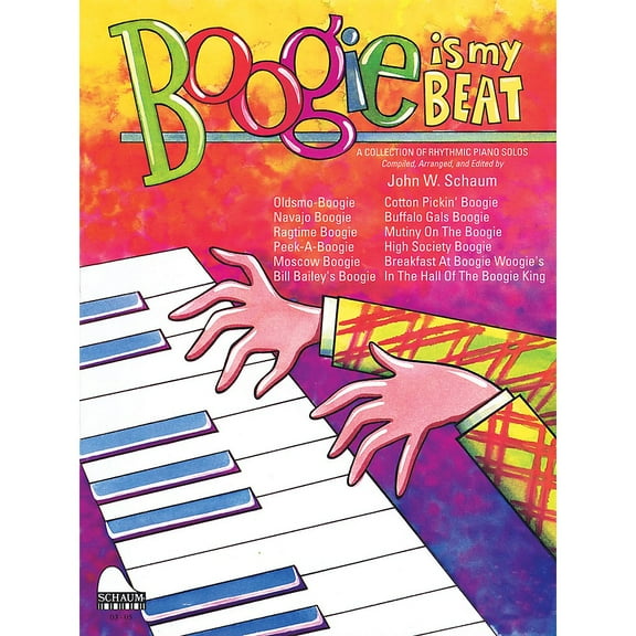 SCHAUM Boogie Is My Beat Educational Piano Series Softcover