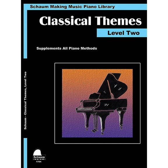 Classical Themes Level 2 (Schaum Making Music Piano Library) Educational Piano Book (Level Late Elem)