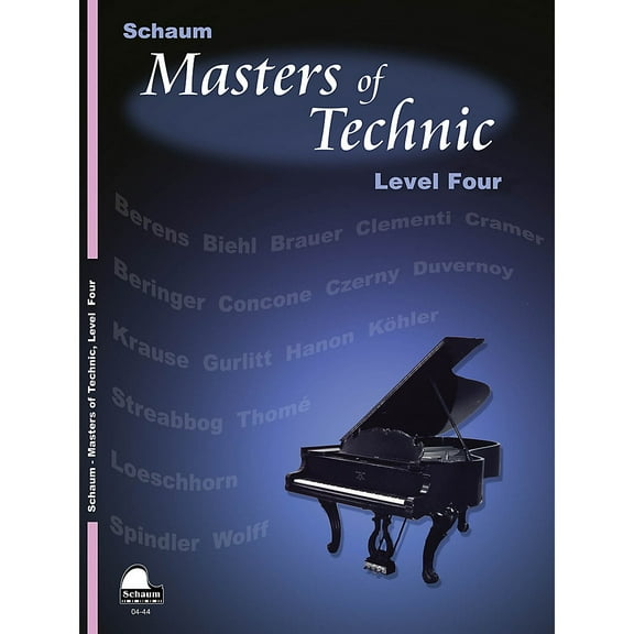 Masters Of Technic, Lev 4 Educational Piano Series Softcover