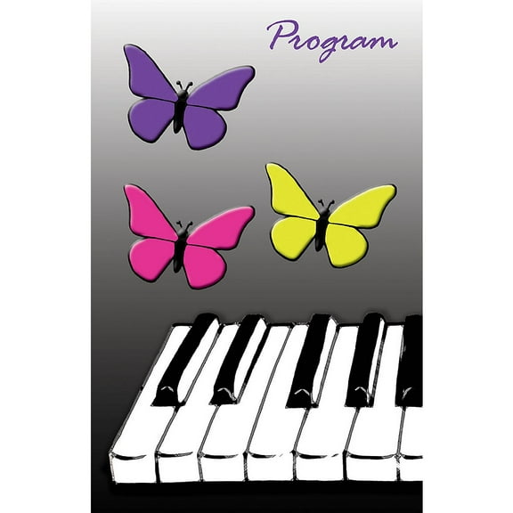 SCHAUM Recital Program #76 - Butterfly Keyboard (Package of 25) Educational Piano Series Softcover