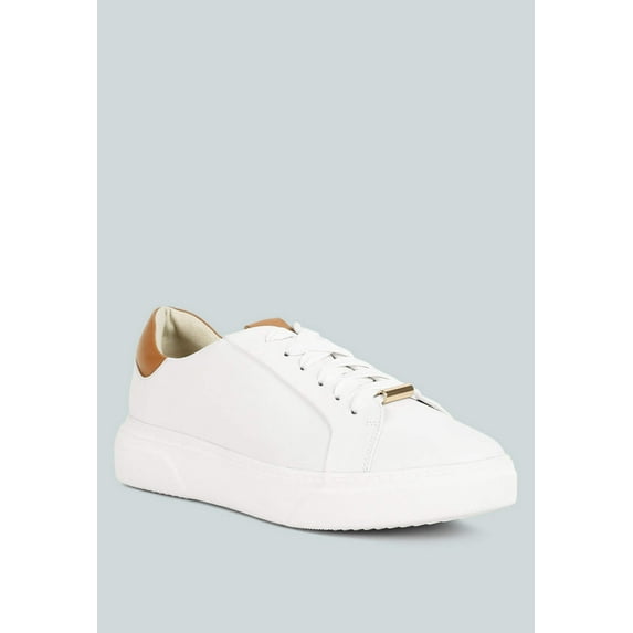 SCHICK Lace Up Leather Sneakers