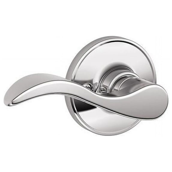 SCHLAGE Dexter J170SEV625LH Seville Decorative Inactive Trim Right Handed Lever, Bright Chrome
