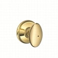 thumbnail image 1 of SCHLAGE F40-SIE Siena Privacy Door Knob Set from The F-Series, Polished Brass x Polished Chrome, 1 of 1