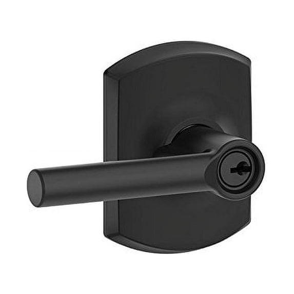 SCHLAGE F51ABRW622GRW Broadway Lever Greenwich Rose Keyed Entr