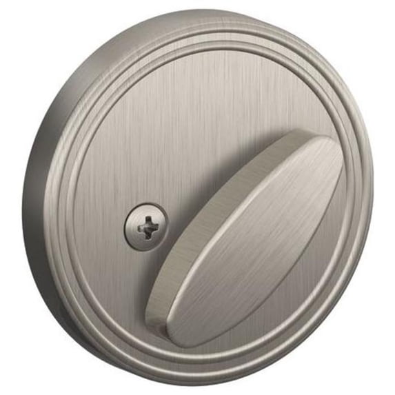 SCHLAGE J Series Single Cylinder Deadbolt Finish: Satin Nickel