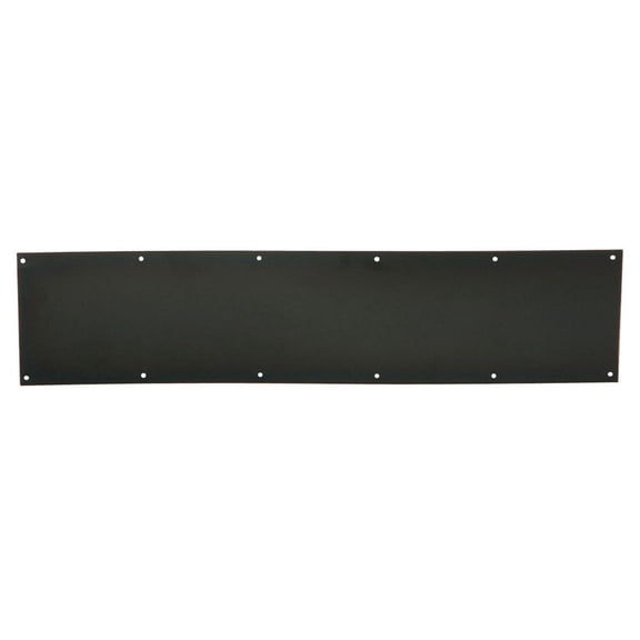 SCHLAGE LOCK CO 6 x 30-In. Bronze Kick Plate SC8400B-716 6X30