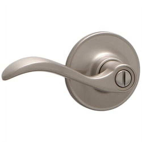 Schlage Entry Lever Door Lock - Keyed Exterior Entry Knob With Adjustable Backset