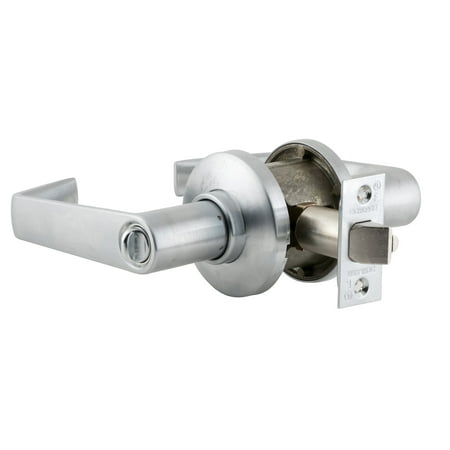 SCHLAGE S80PD SAT 626 Lever Lockset,Mechanical,Storeroom,Grd.2