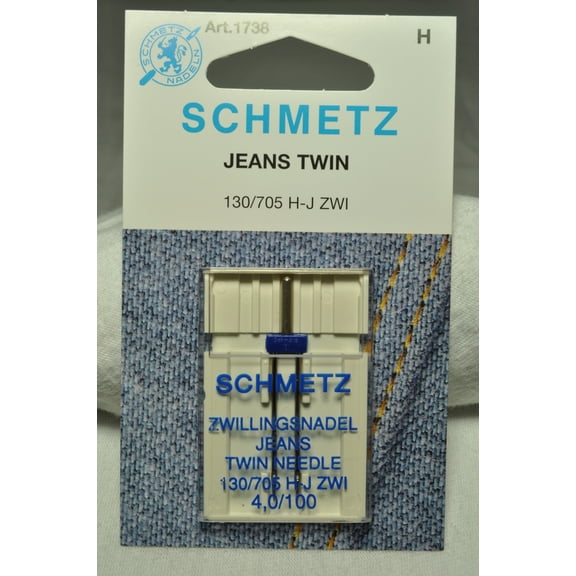 SCHMETZ Sewing Machine Twin Denim Needle