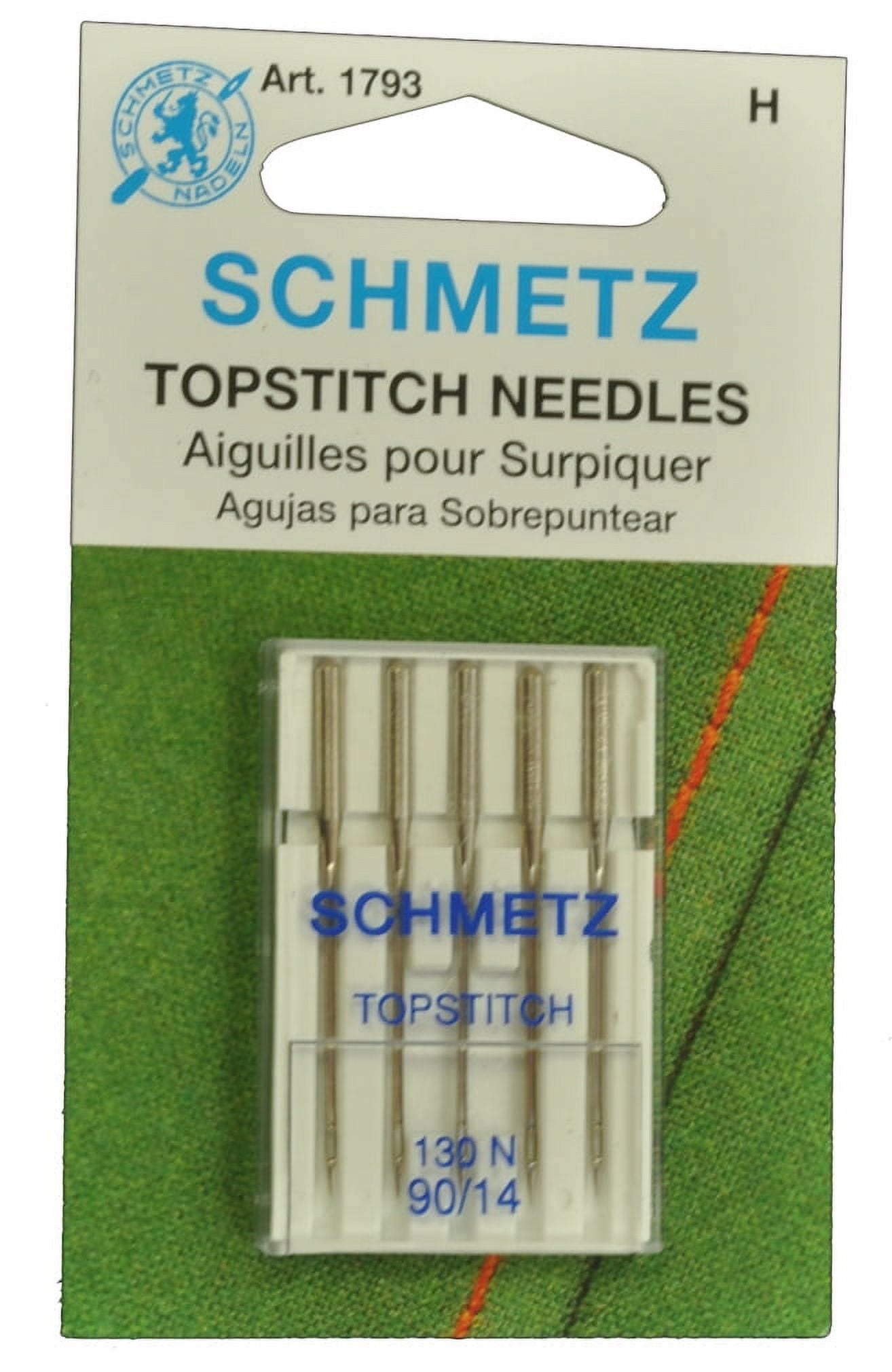14+ Schmetz Needle Guide SCHMETZ Top Stitch Needles Size 14 - Walmart.com