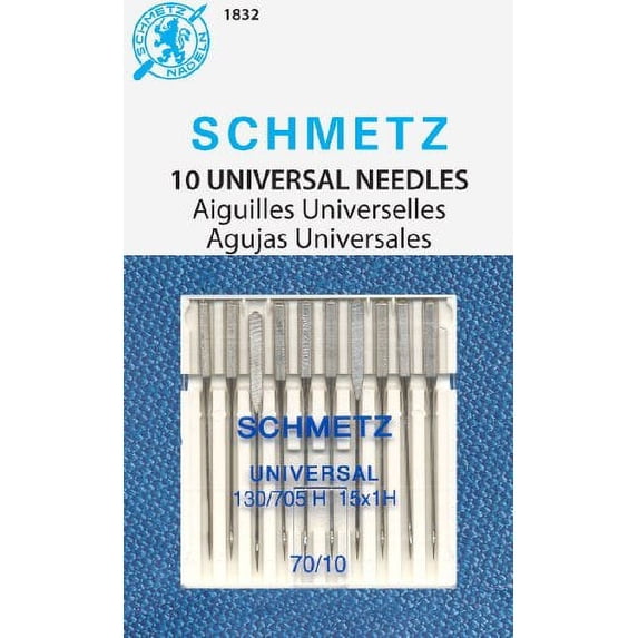 Schmetz Universal Regular Point Machine Needles-Size 70/10 10/Pkg