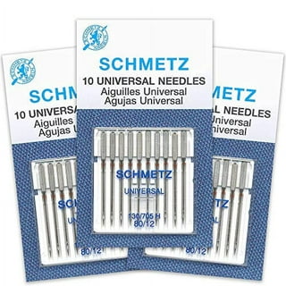 Ball Point Sewing Machine Needles Home-use By Organ Needles (10  Needles/pack), Select Size (Size 75 / 11 Ball Point)