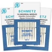 SCHMETZ Universal Sewing Machine Needles, Size 90/14 30 Count