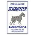thumbnail image 1 of SCHNAUZER Decal dog pet parking road Decals puppy kennel vet groomer | Indoor/Outdoor | 7" Tall, 1 of 4