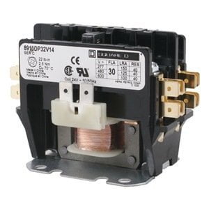 SCHNEIDER ELECTRIC 8910DP32V14 Contactor 600-Vac 30-Amp Dp Plus Options Electrical Box CA2