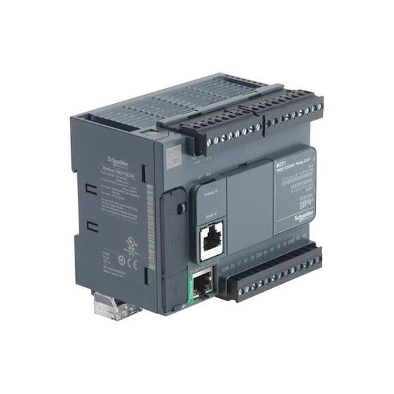 Logic Controller,2A,10 Output,100-240VAC TM221CE24R