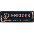 thumbnail image 1 of SCHNEIDER Home Sweet Home Victorian Look 8x24 Metal Sign 108240046938, 1 of 1