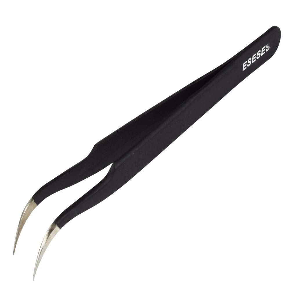 SCHOFIC ESD Safe AntiStatic Plastic Tweezers Set for