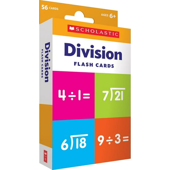 Division Flash Cards (Hardcover)