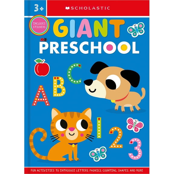 Giant Preschool Workbook: Scholastic Early Learners (Workbook) (Paperback)