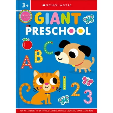 Giant Preschool Workbook: Scholastic Early Learners (Workbook) (Paperback)