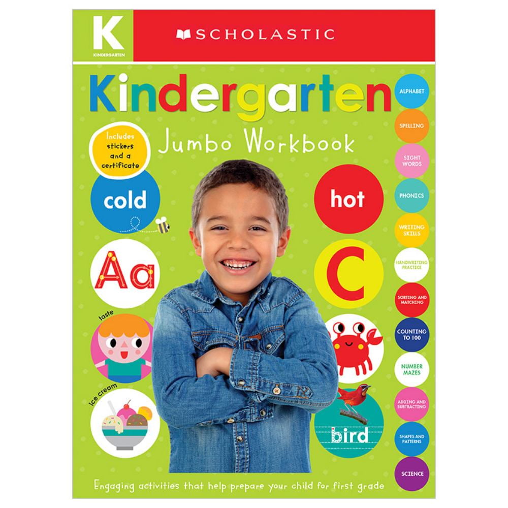 SCHOLASTIC: Kindergarten Jumbo Workbook: Scholastic Early Learners