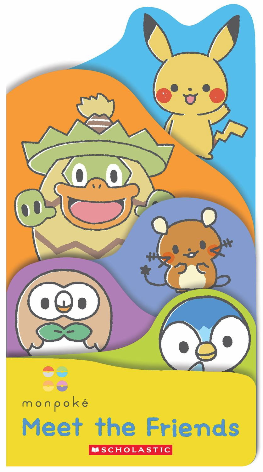 Meet the Friends (Monpok Board Book) (Board Book)