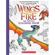 Official Wings of Fire Coloring Book, 96 pages Media tie-in Paperback