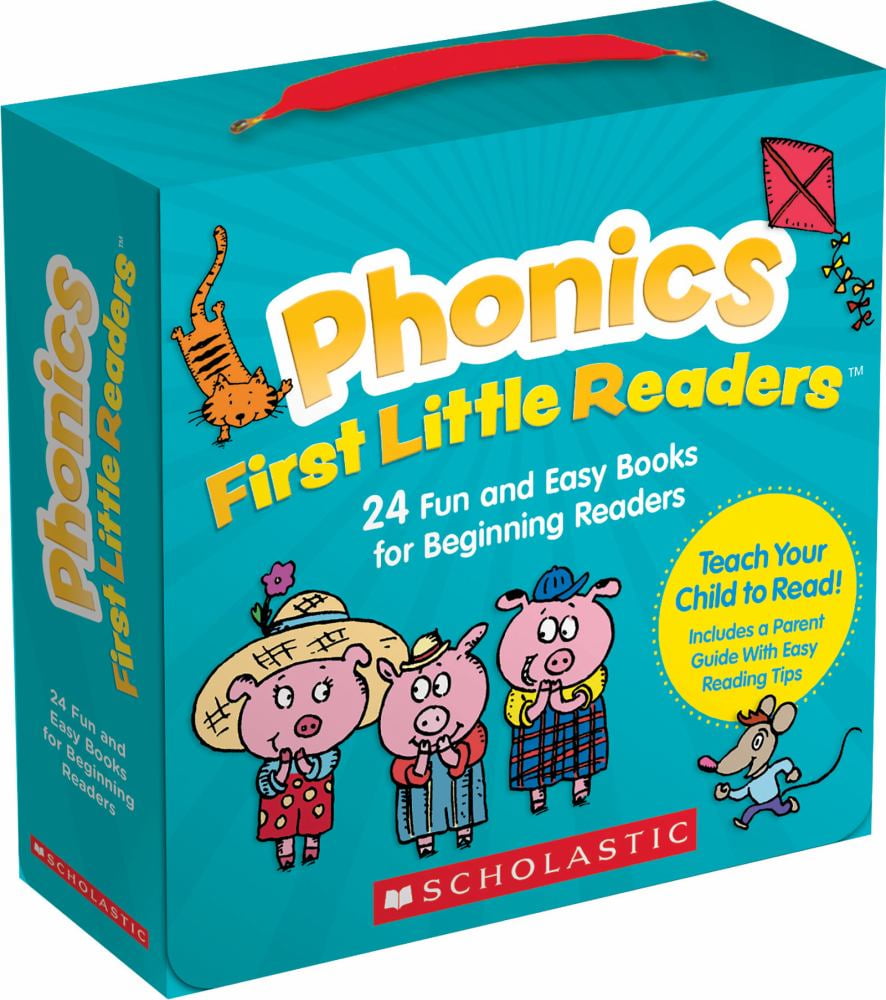 SCHOLASTIC: Phonics First Little Readers: 24 Fun and Easy Books for Beginning Readers (Hardcover)