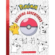 Pok mon Coloring Adventures, 96 pages Paperback