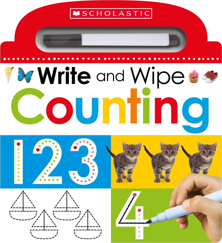 SCHOLASTIC: Write and Wipe Counting: Scholastic Early Learners (Write and Wipe) (Board Book)