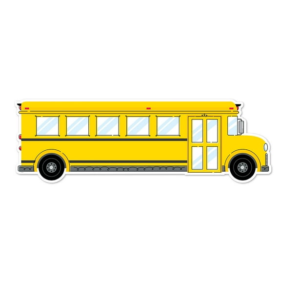 Creative Teaching Press Core Decor School Bus Giant Banner, 65-3/8" x 21-1/4"