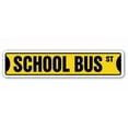thumbnail image 1 of SCHOOL BUS Street Sign driver student stop | Indoor/Outdoor |  36" Wide, 1 of 5