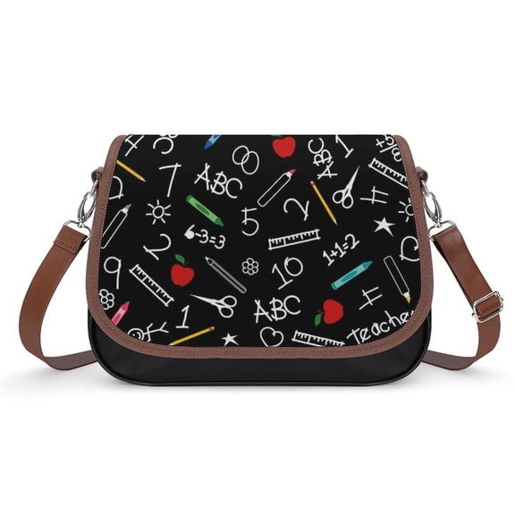 SCHOOL EDUCATION Vintage Crossbody Bag for Women Medium Leather Hobo Bags Shoulder Bag Classic City Leather Satchels