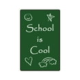 thumbnail image 1 of SCHOOL IS COOL Decal teacher school kids education student | Indoor/Outdoor | 9" Tall, 1 of 4