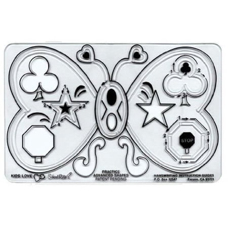 SCHOOL-RITE SR-562 Advanced Shapes Templates