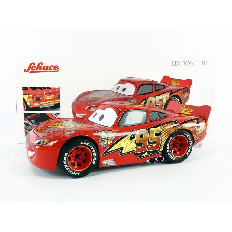 SCHUCO 1/18 - DISNEY Lightning Flash McQueen - Cars Movie