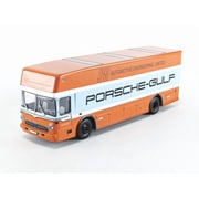 SCHUCO 1/43 - MERCEDES-BENZ Transporteur O317 - Porsche Gulf