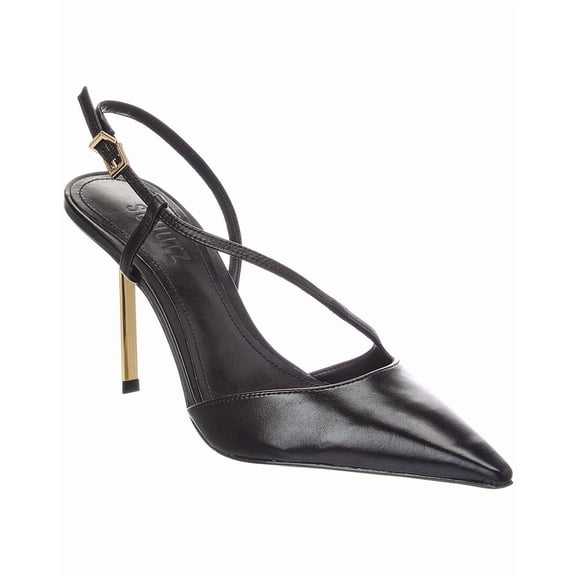 SCHUTZ Alira High Stiletto Pump, 9, Black