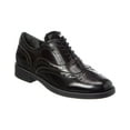 thumbnail image 1 of SCHUTZ David Leather Flat, 6, Black, 1 of 5