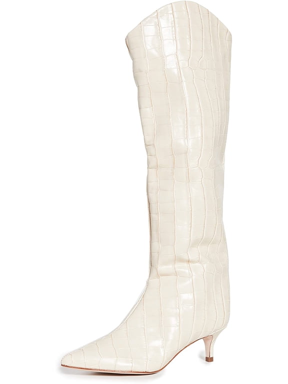 SCHUTZ Womens Abbey Boots 6 Almond Buff